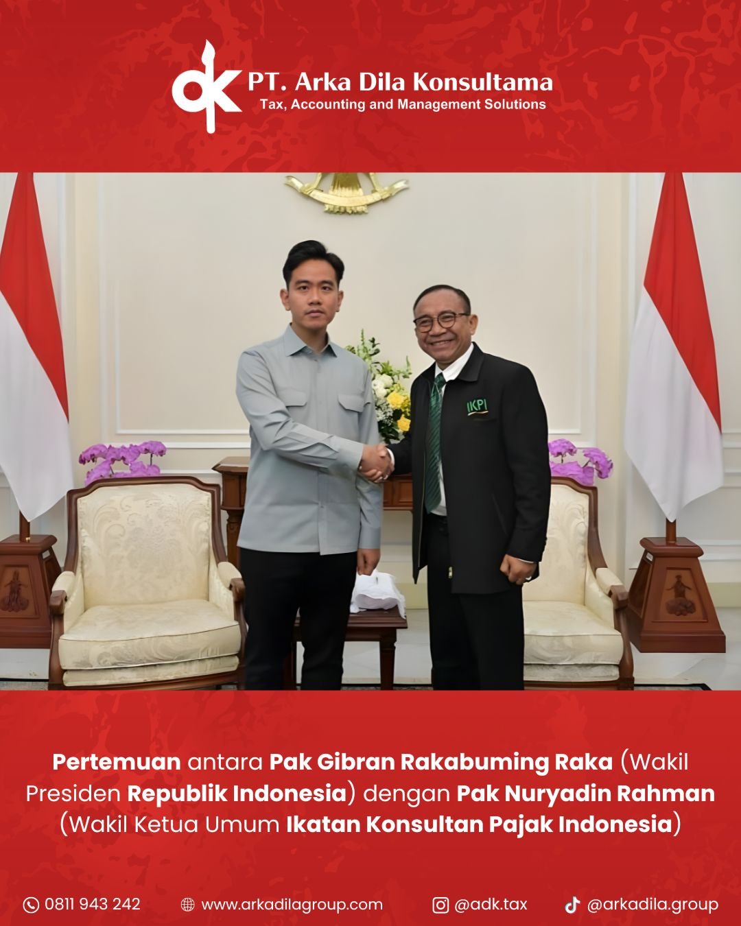 Pertemuan Pak Gibran & Pak Nuryadin